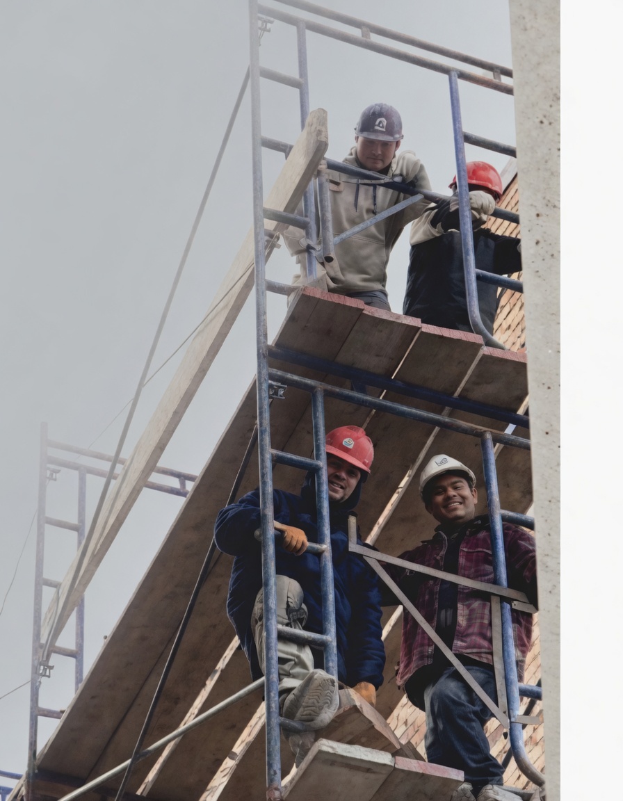 Équipe Briques aux Blocs inc. en chantier